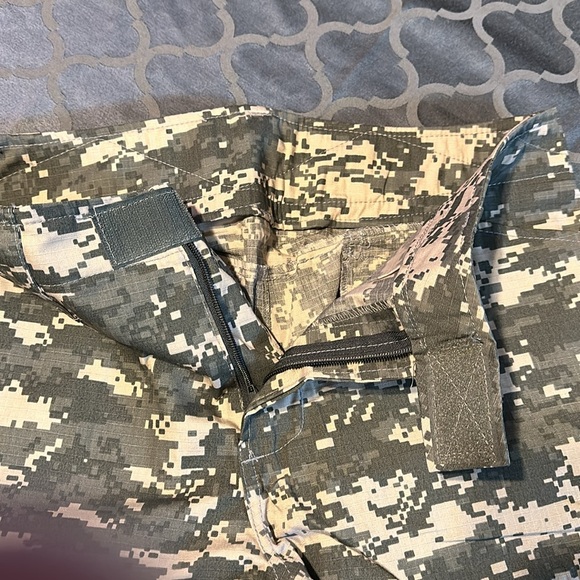 Carpenters pants with knee pads camouflage 10 pockets new size Large -Regular - Picture 8 of 15